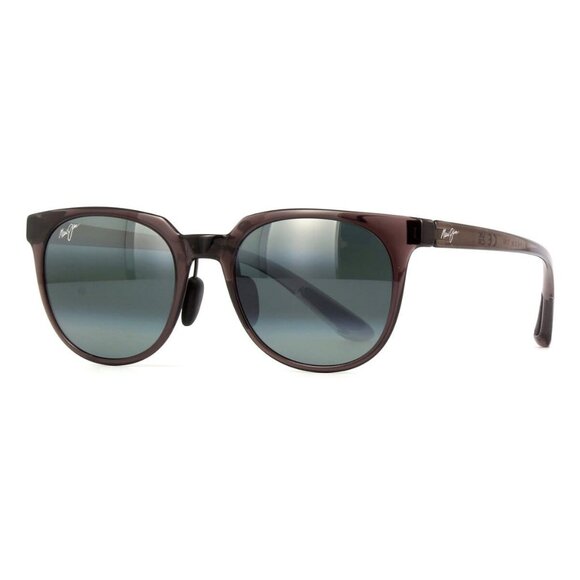 New MAUI JIM Wailua Grey Polarised Square 454 11 Sunglasses Women - Picture 1 of 4